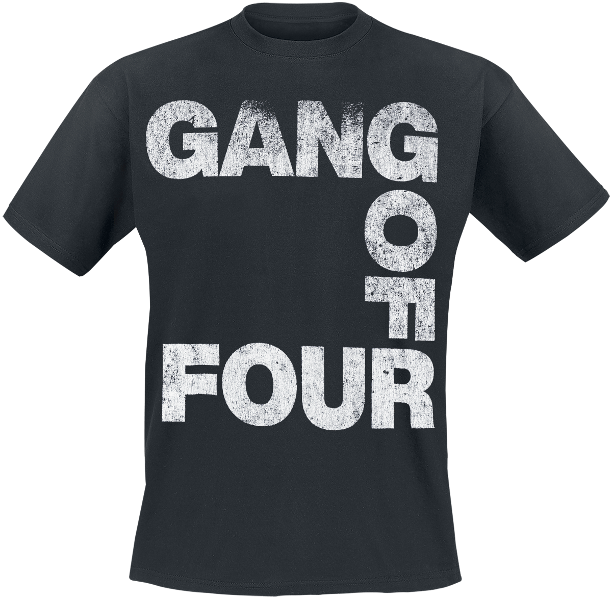 Gang Of Four  T-Shirt - Logo - for Men - black