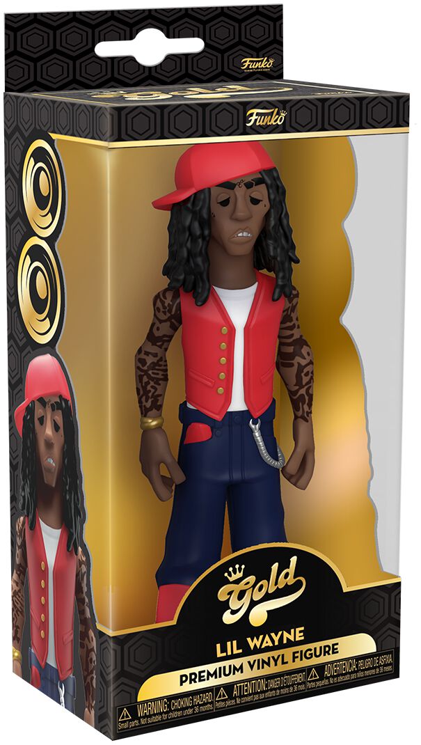 Image of Lil Wayne Vinyl Gold - Lil Wayne Vinyl Figur Sammelfigur Standard