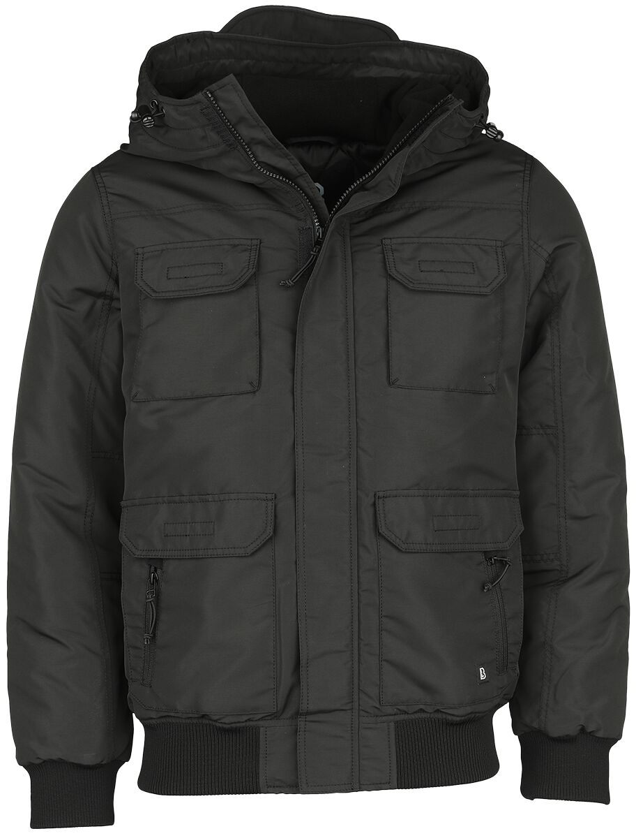 Brandit Colorado Jacket Winterjacke schwarz in XL