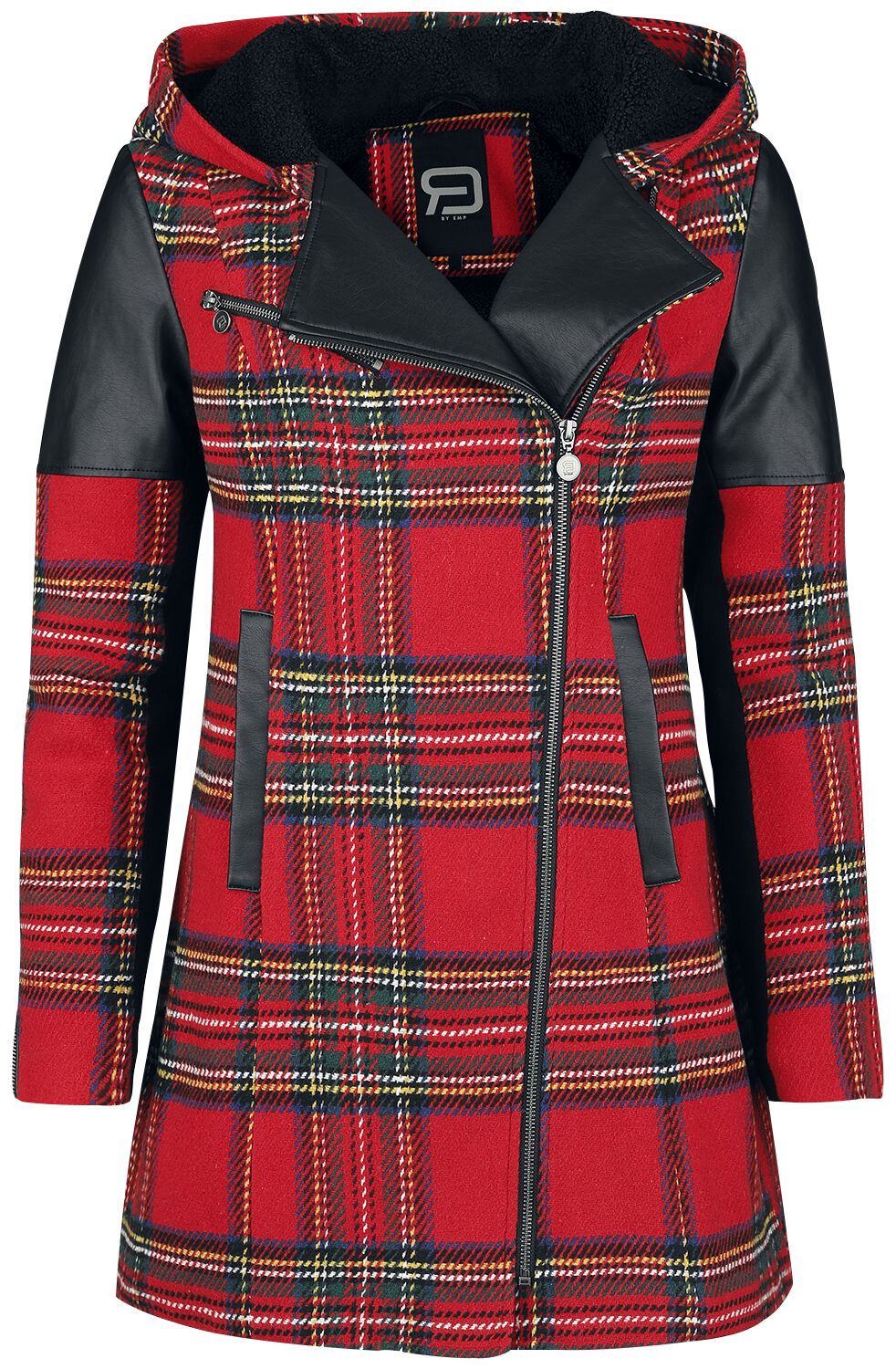 Image of Giacca di mezza stagione di RED by EMP - Biker-style between-seasons jacket - S a XXL - Donna - nero/rosso