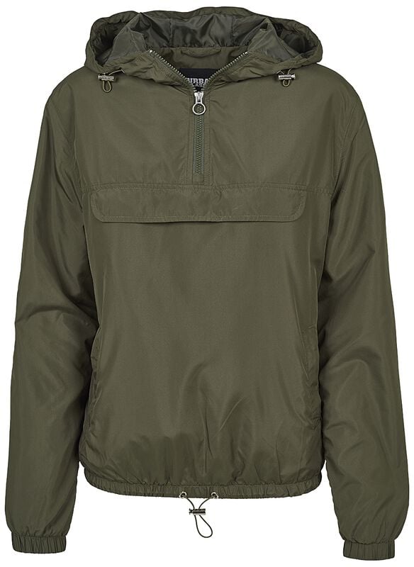 Ladies Basic Windrunner Urban Classics Windbreaker EMP