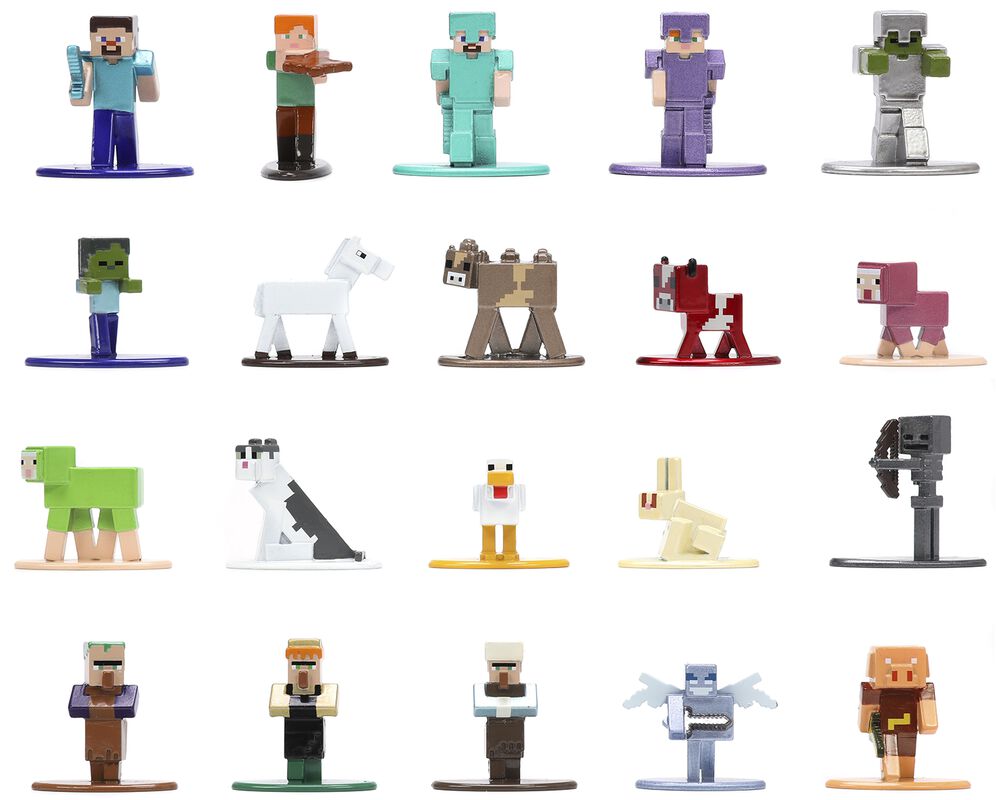 Gaming Minecraft Figuren-Set | Minecraft Sammelfiguren