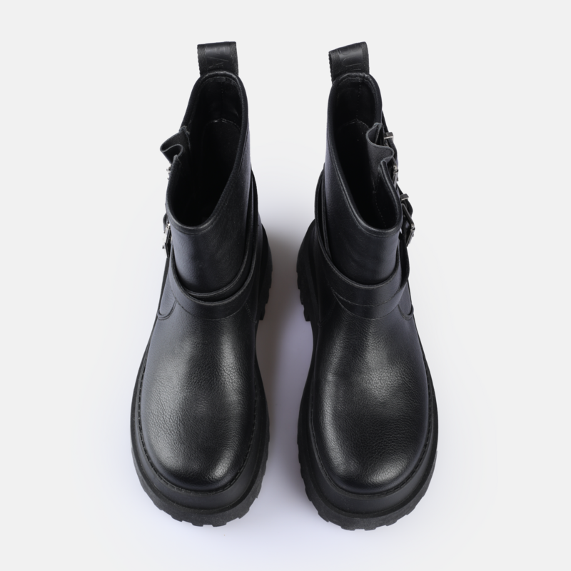 Thumbnail - Buffalo PLUTO FARMER BIKER Boot schwarz in EU40