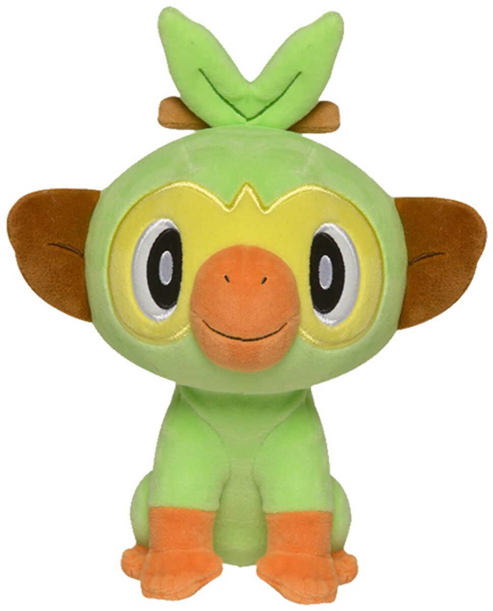 Pokémon 20 cm Plushie - Grookey Stuffed Figurine multicolor