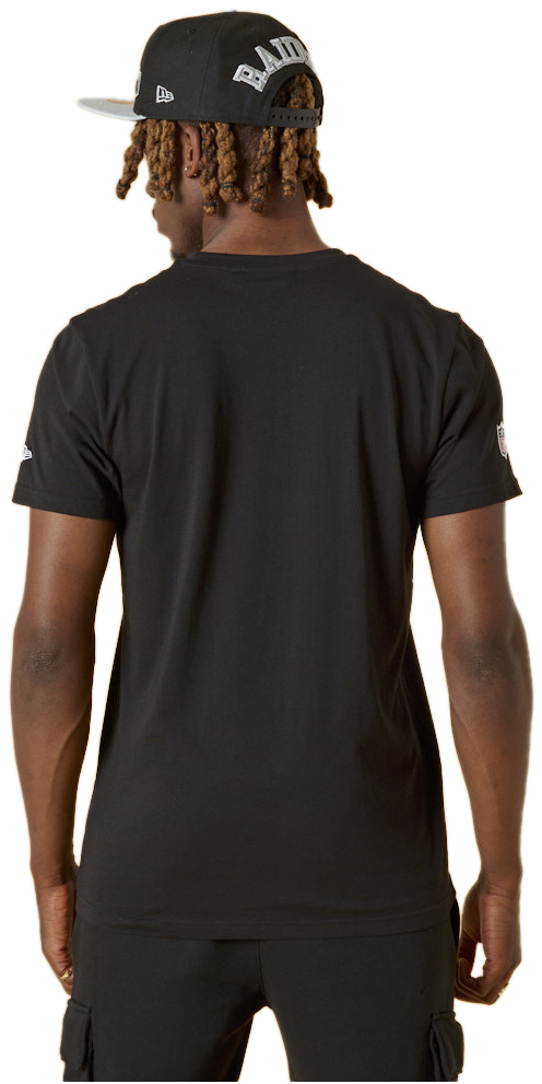 New Era - NFL T-Shirt - Las Vegas Raiders Fade Graphic Tee - M bis L - für Männer - Größe L - schwarz
