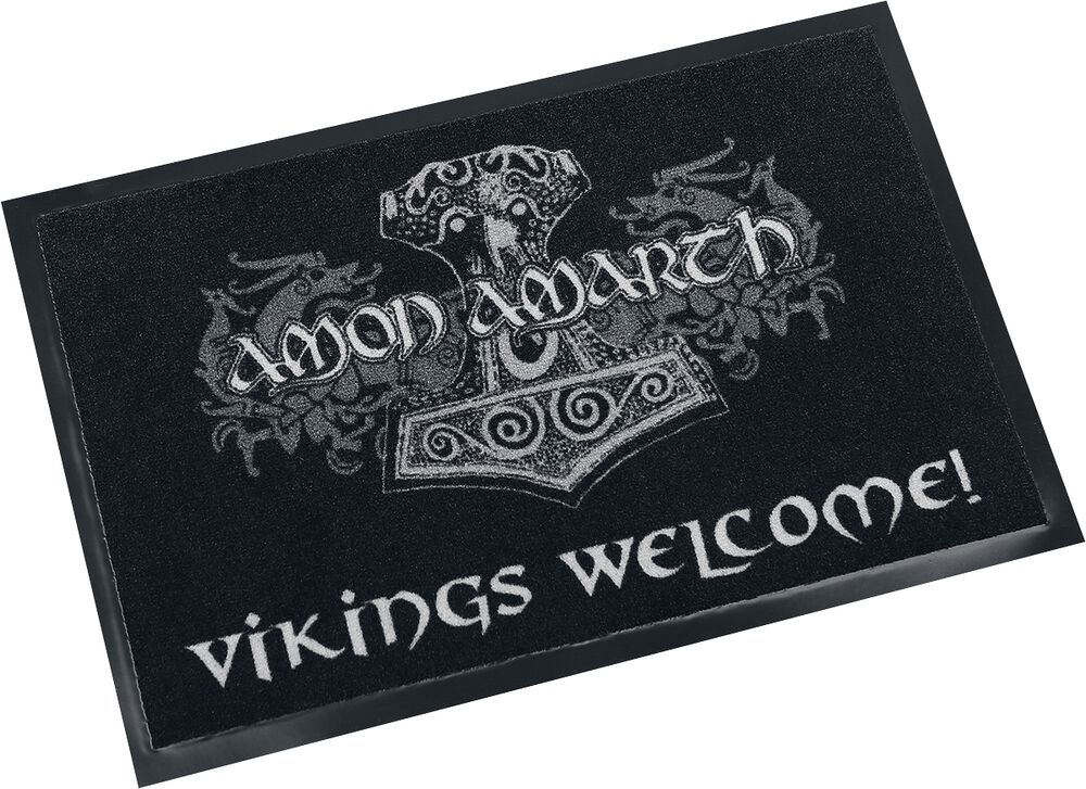 Band Merch Amon Amarth Vikings Welcome  | Amon Amarth Fußmatte