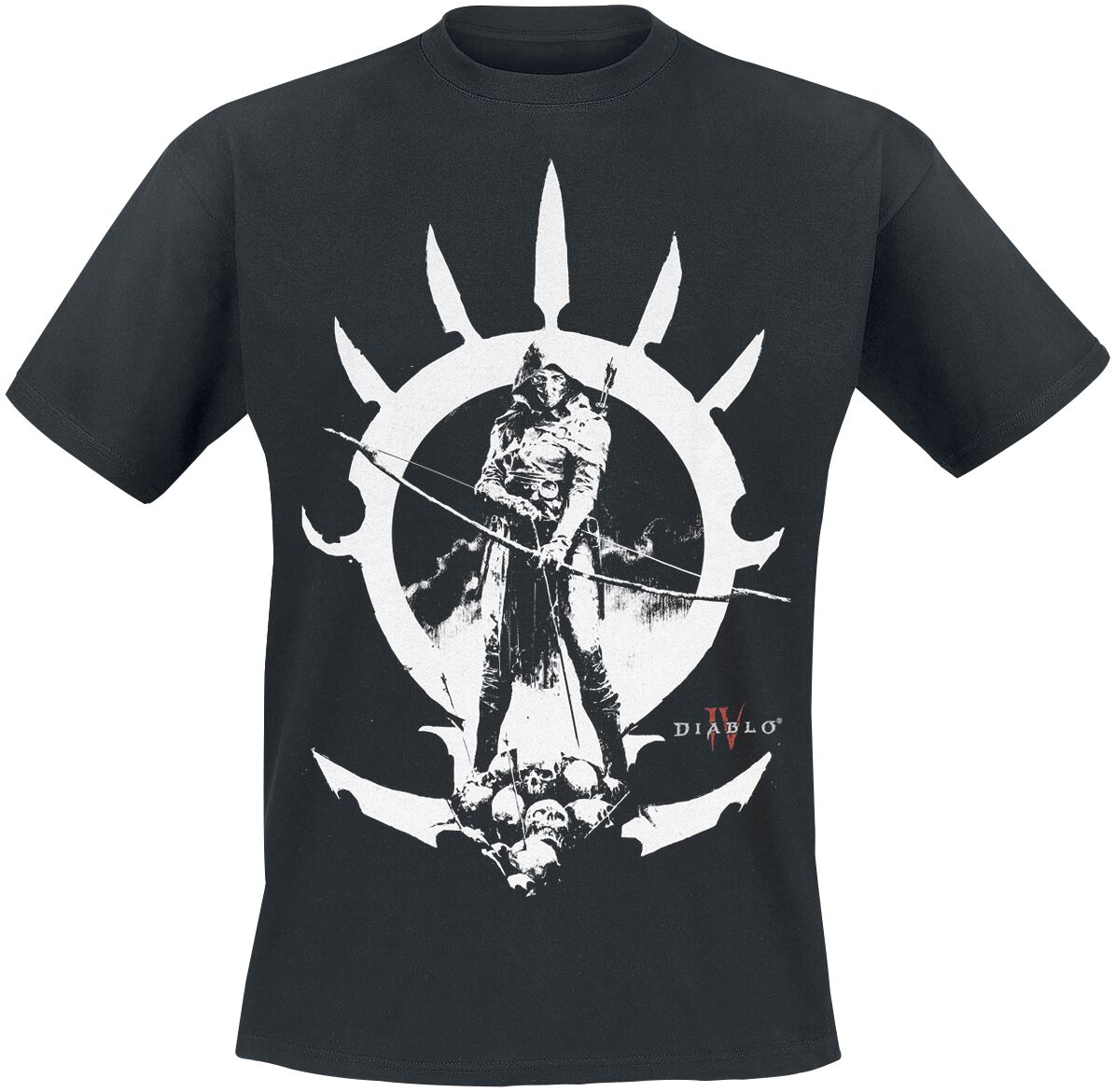 Diablo 4 - Rogue T-Shirt schwarz in S