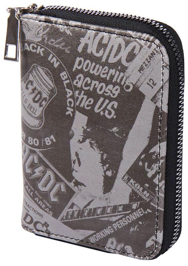 Back in Black Geldbörse schwarz/grau von AC/DC