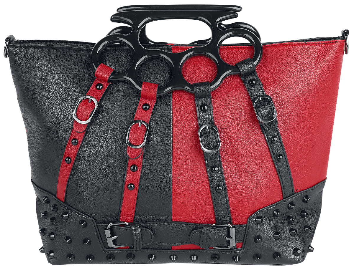 Poizen Industries Harley Bag Handtasche schwarz rot