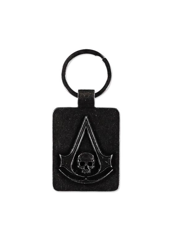 Assassin's Creed - gaming Keyring Pendant - Black Flag Resynced - black