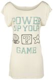 Power Up Your Game, Super Mario, T-Shirt