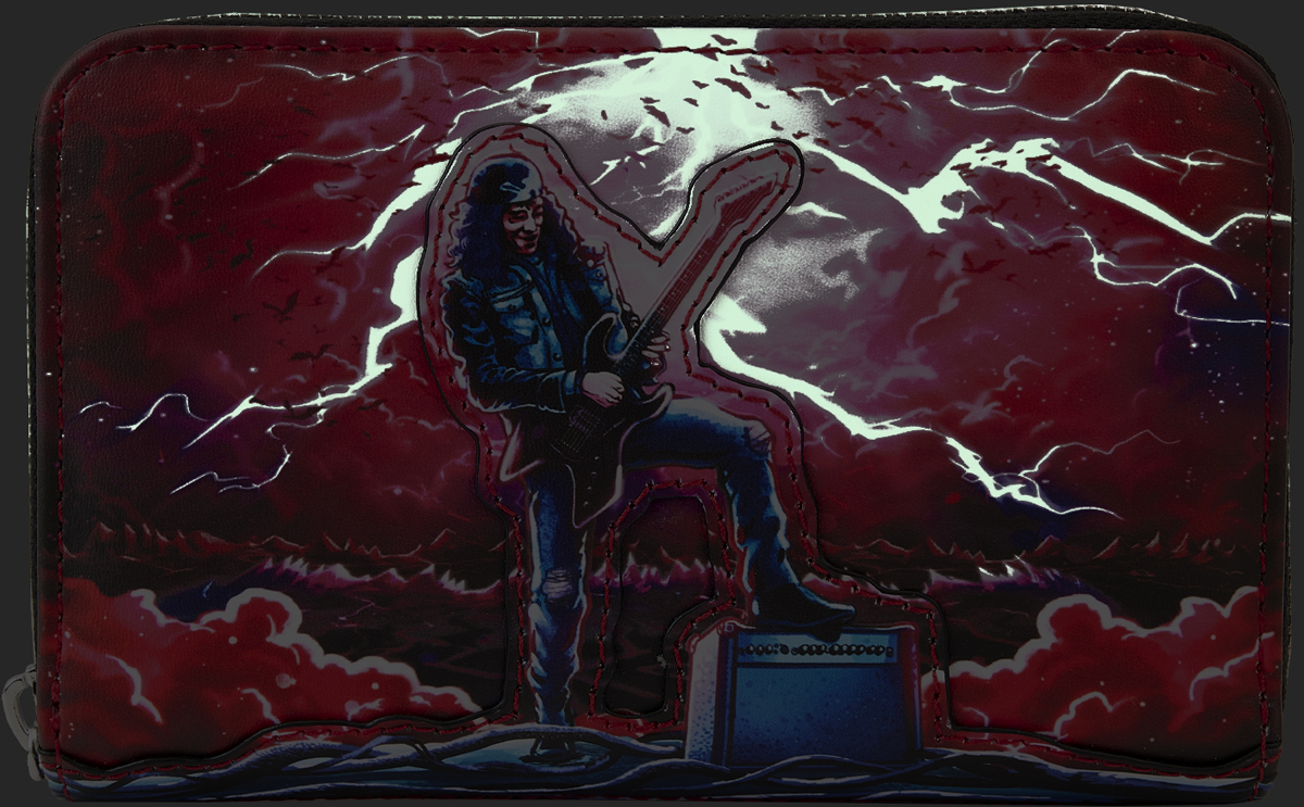 Stranger Things Geldbörse - Loungefly - Eddie Tribute - für Damen - multicolor  - Lizenzierter Fanartikel