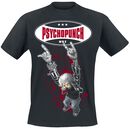 Skeleton, Psychopunch, T-Shirt
