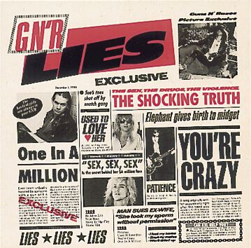 Image of Guns N' Roses Lies CD Standard