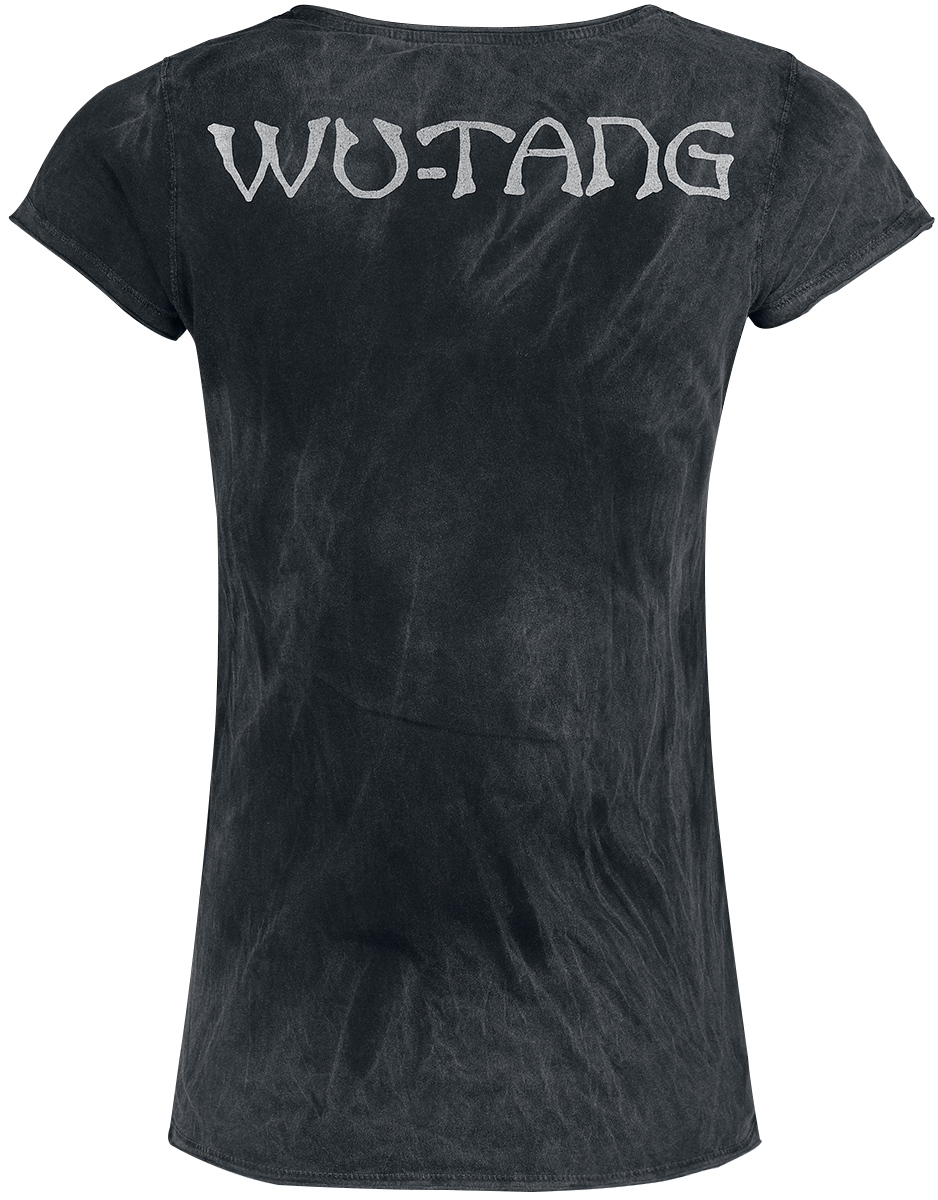 Wu-Tang Clan T-Shirt - Tattoo Logo - S bis XXL - für Damen - Größe S - schwarz  - Lizenziertes Merchandise!