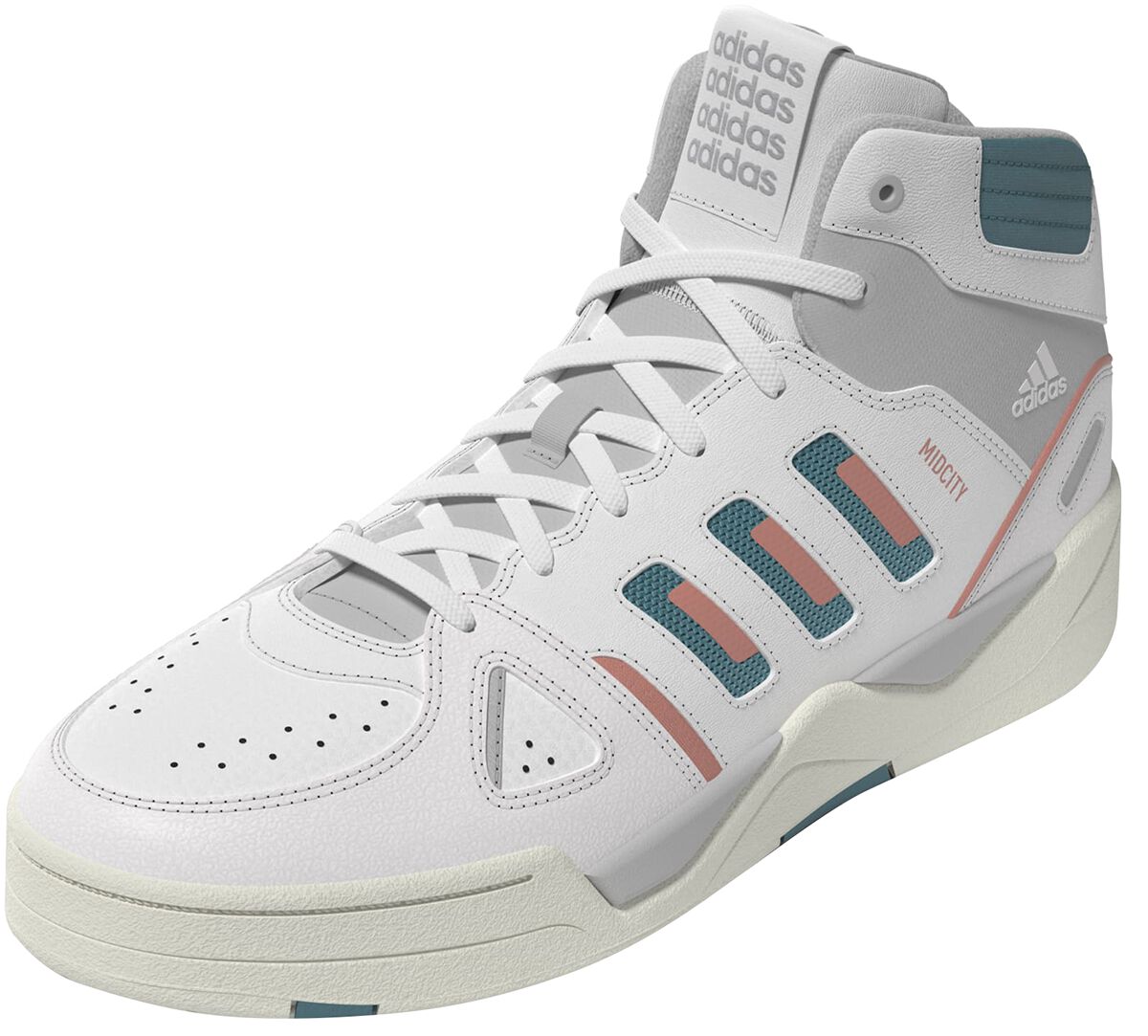 Image of Sneakers alte di Adidas - Midcity Mid - EU42 a EU46 - Uomo - bianco