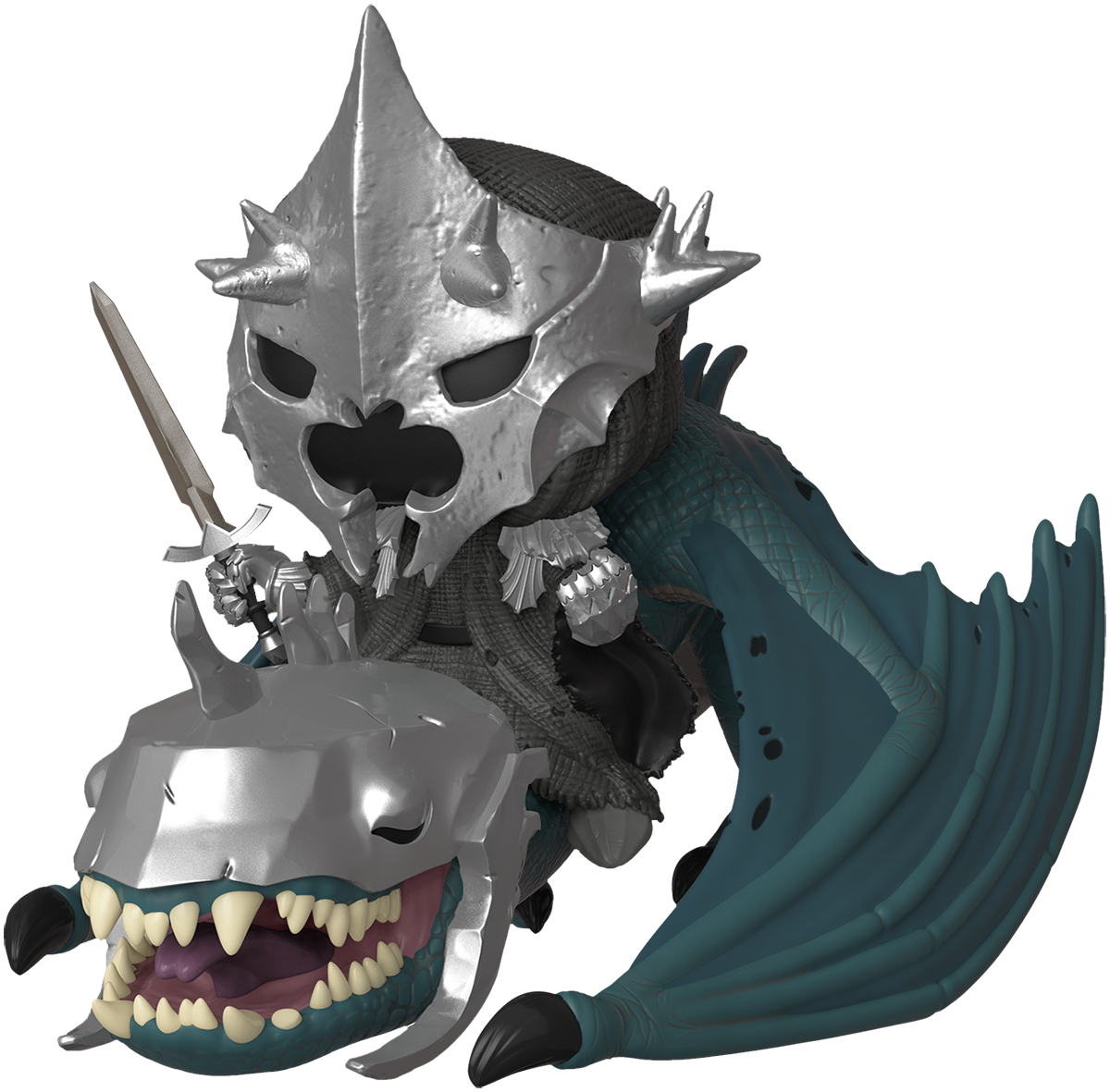 0889698398947 - Witch King on Fellbeast (Pop! Rides) Vinyl Figur 63 Funko Pop! multicolor
