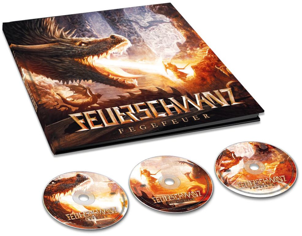Fegefeuer von Feuerschwanz - 3-CD (Earbook, Limited Edition)