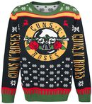 Holiday Sweater 2016, Guns N' Roses, Weihnachtspullover
