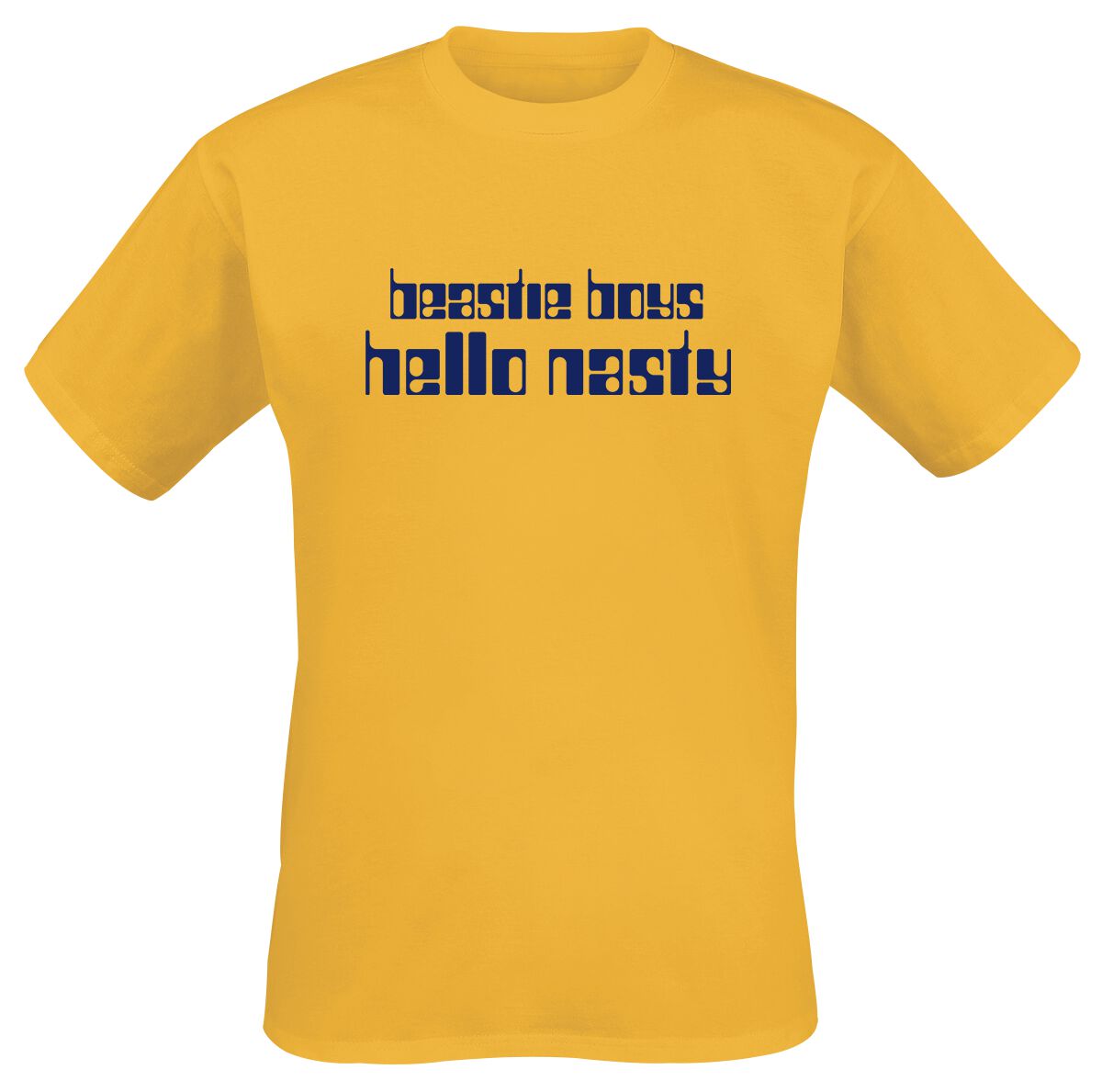Beastie Boys T-Shirt - Hello Nasty - S - für Männer - Größe S - orange  - Lizenziertes Merchandise!