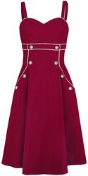 Claudia Red Seaside Dress