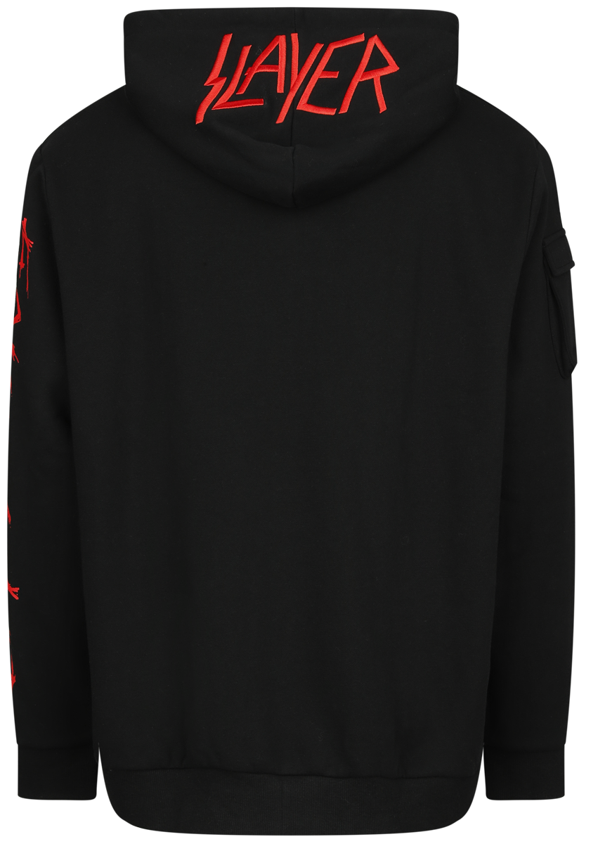 Slayer Kapuzenjacke - EMP Signature Collection - M bis 3XL - für Männer - Größe XL - schwarz  - EMP exklusives Merchandise!