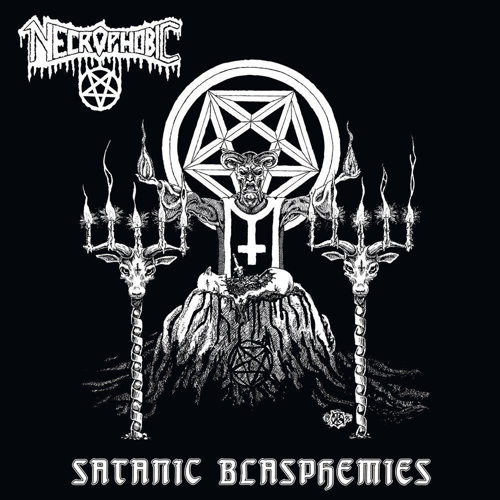 Necrophobic Satanic blasphemies CD multicolor