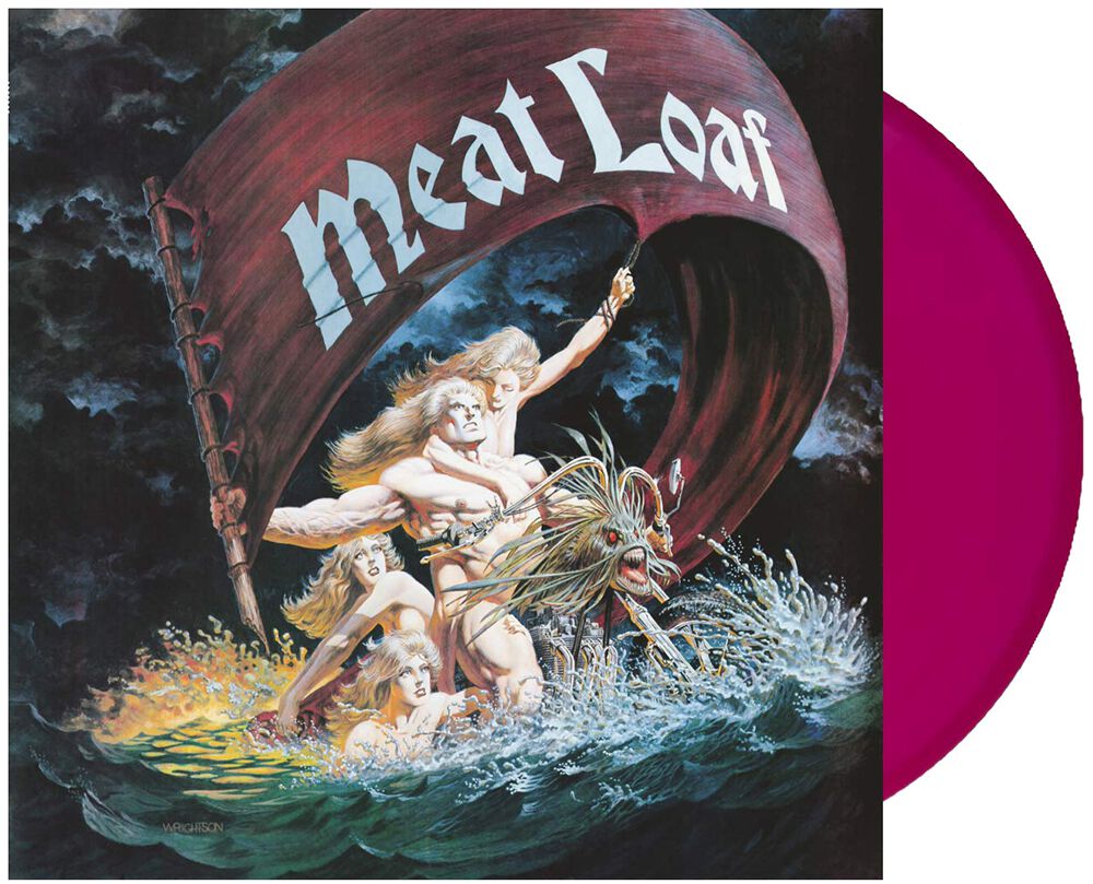Image of Meat Loaf Dead ringer LP violett