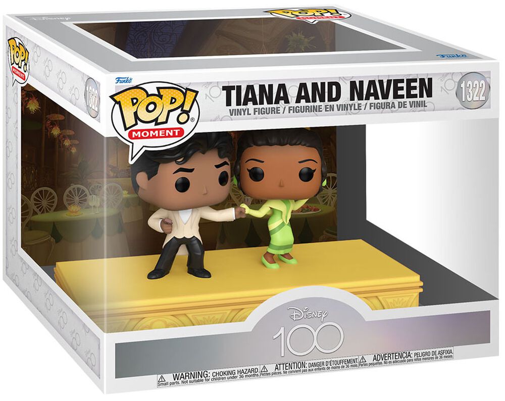 Disney 100 - Tiana and Naveen (Pop! Moment) Vinyl Figur 1322