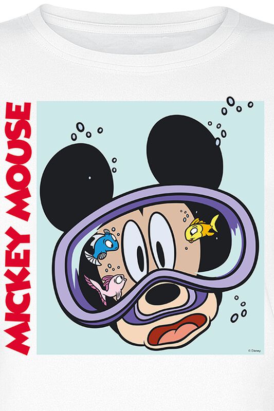 Filme & Serien Mickey Mouse Under Water | Micky Maus T-Shirt