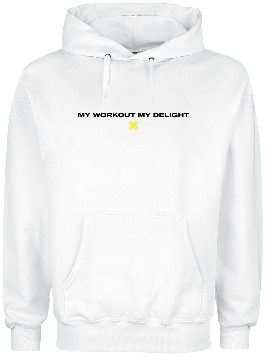 Electric Callboy My Workout Smile Hooded sweater white