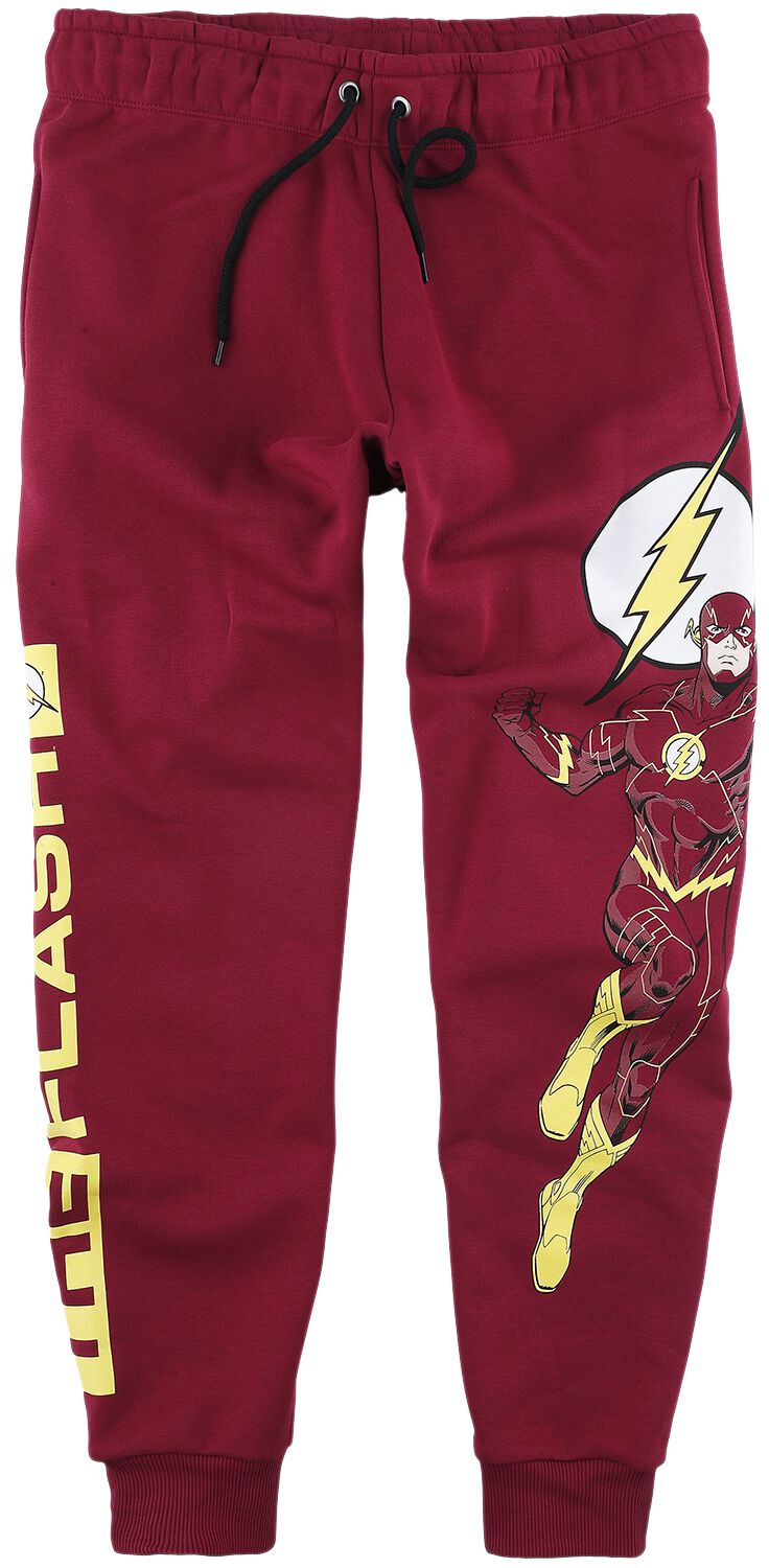 Bas de survêtement de Flash - Justice League - The Flash - Logo - S à 3XL - pour Homme - rouge