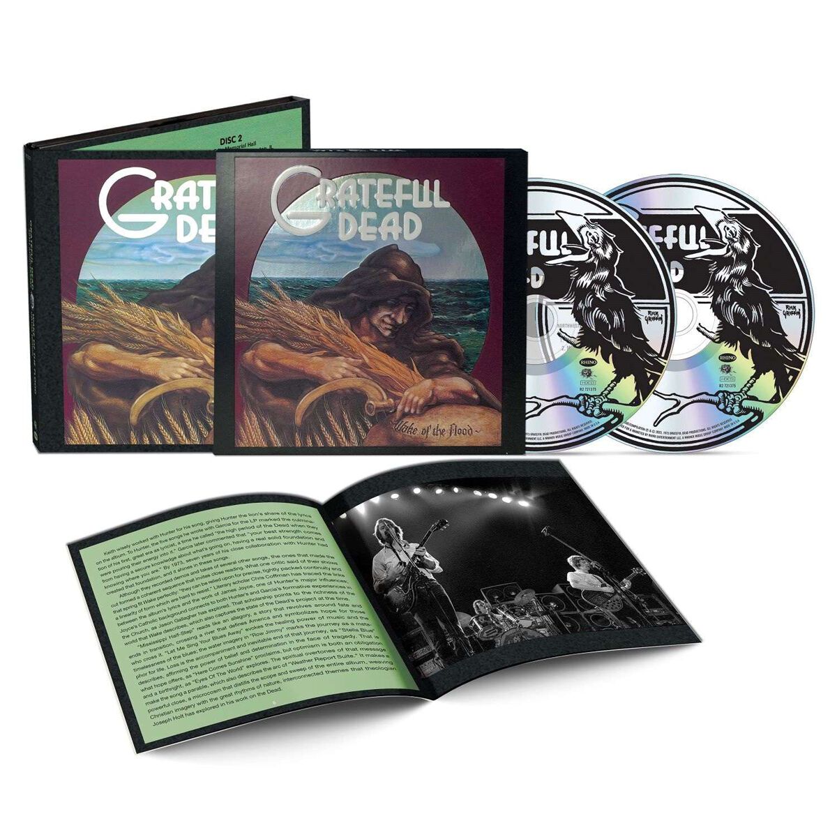 Grateful Dead Wake of the flood (50th Anniversary) CD multicolor