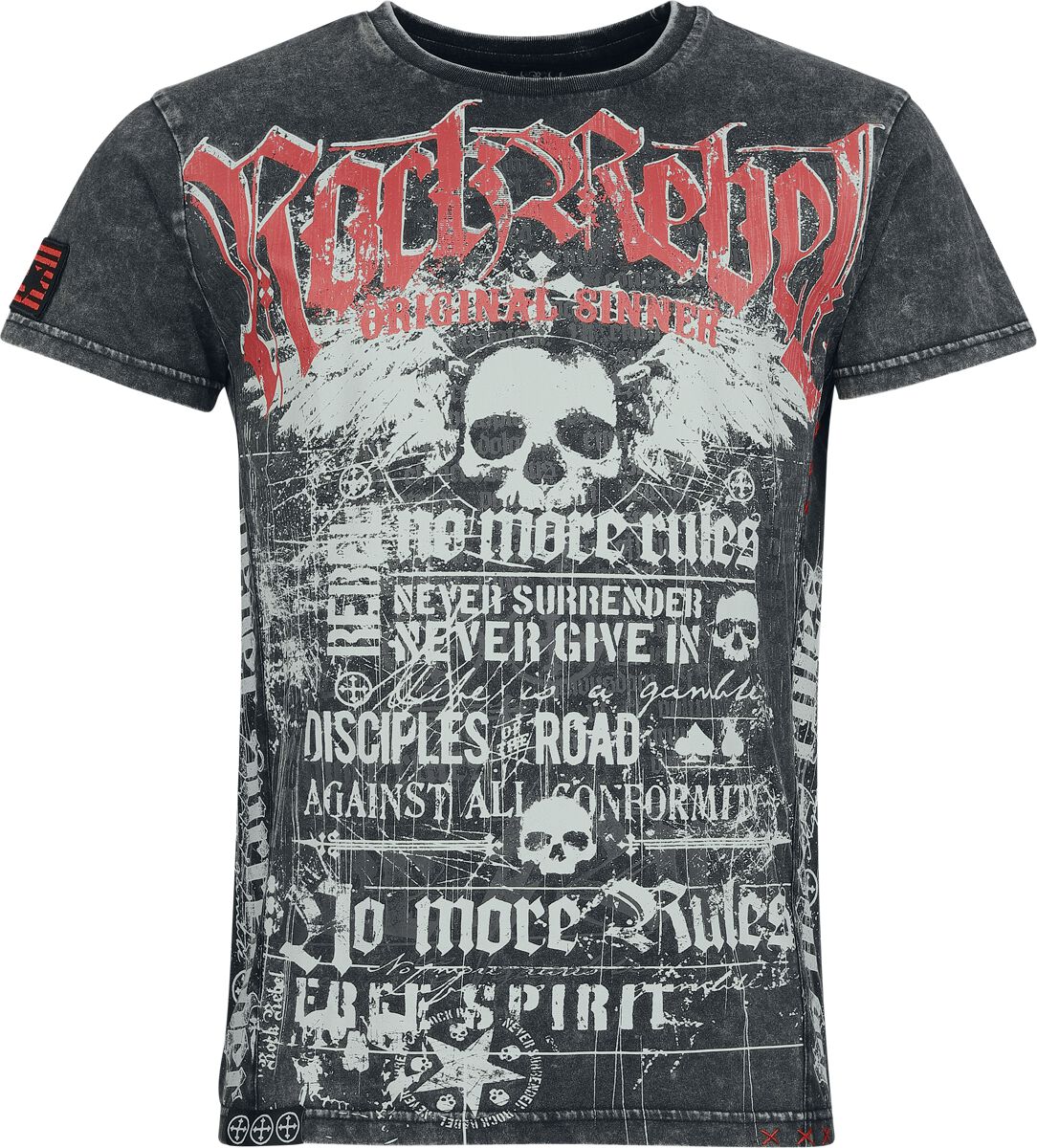 4068143321969 - Original Sinner T-Shirt T-Shirt grau in XXL