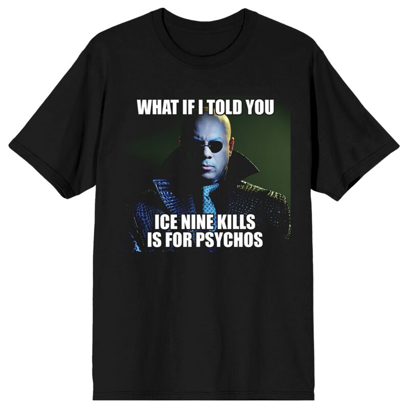 Ice Nine Kills T-Shirt - Matrix Meme - L bis 5XL - für Männer - Größe 5XL - schwarz  - Lizenziertes Merchandise!