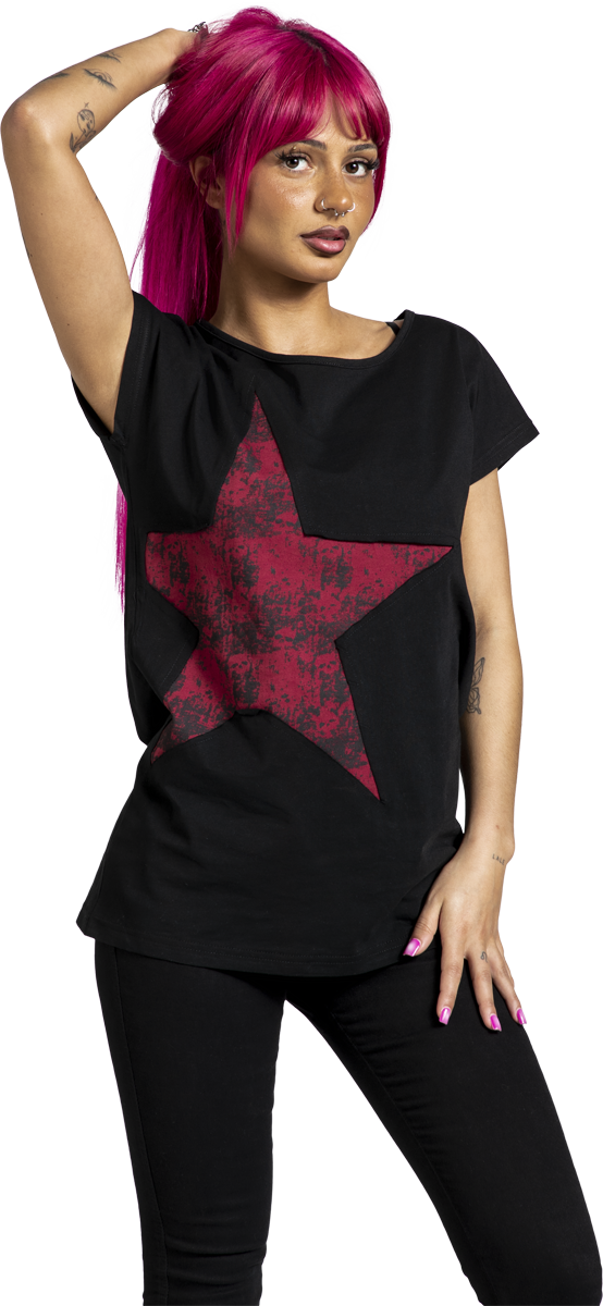 Thumbnail - RED by EMP Keep Me Going T-Shirt schwarz in XXL