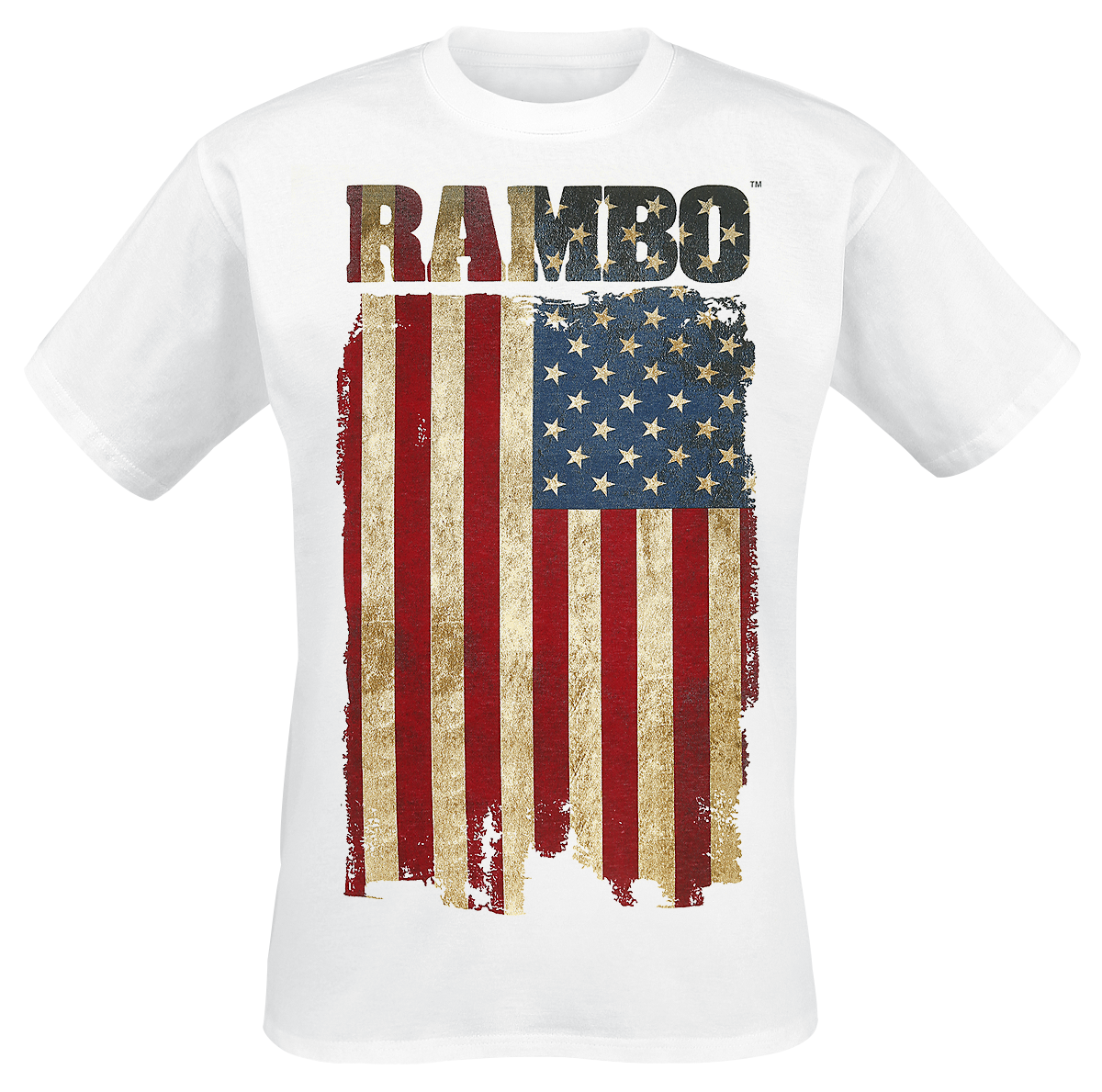 Rambo - Flag - T-Shirt - white image