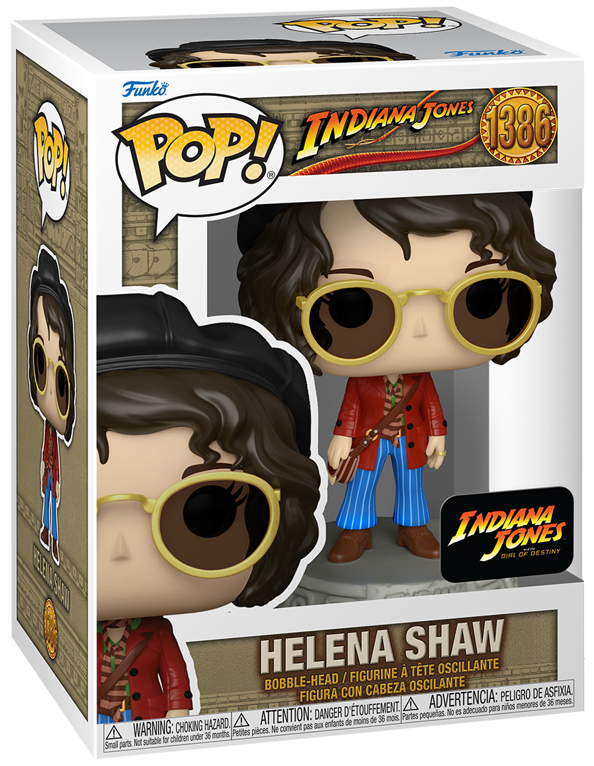 Indiana Jones - Indiana Jones und das Rad des Schicksals - Helena Shaw Vinyl Figur 1386 - Funko Pop! Figur - multicolor