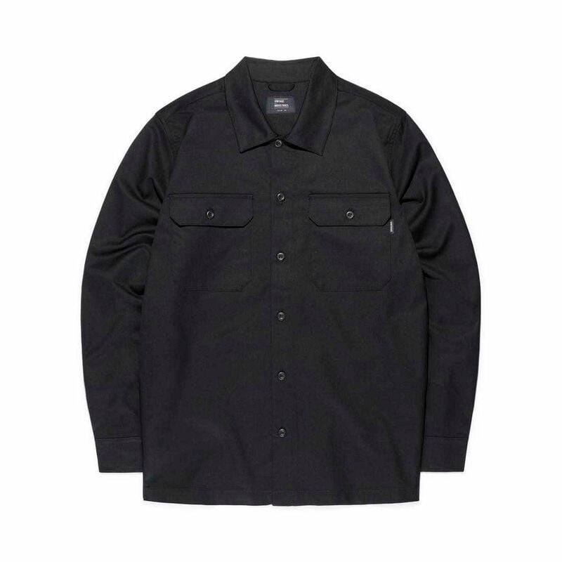 Vintage Industries HARRIS SHIRT Flanellhemd schwarz in 3XL