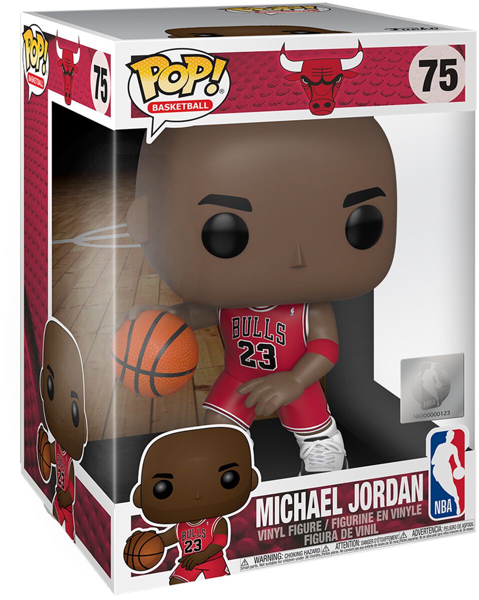 Chicago Bulls Michael Jordan (Jumbo Pop!) Vinyl Figure 75 Jumbo Pop! von NBA