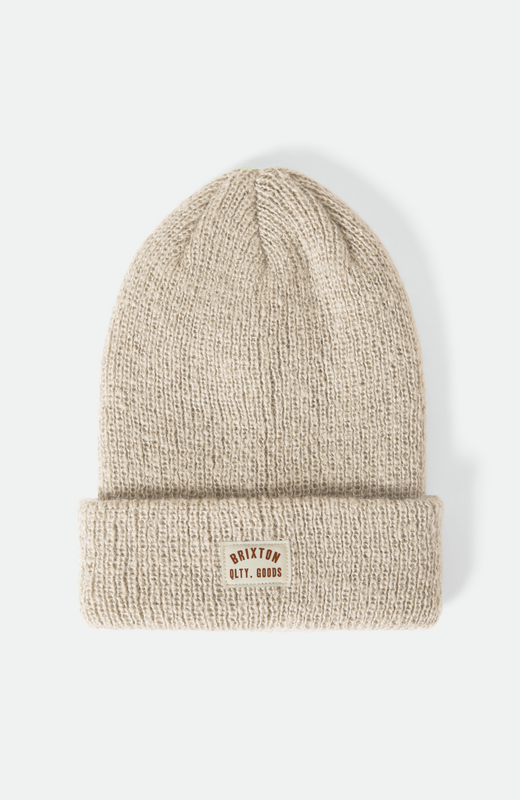 Czapka  z Brixton - Woodburn Watch Cap Beanie - Kobiety - kremowy
