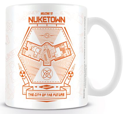 Image of Call Of Duty Nuketown Map Tasse multicolor