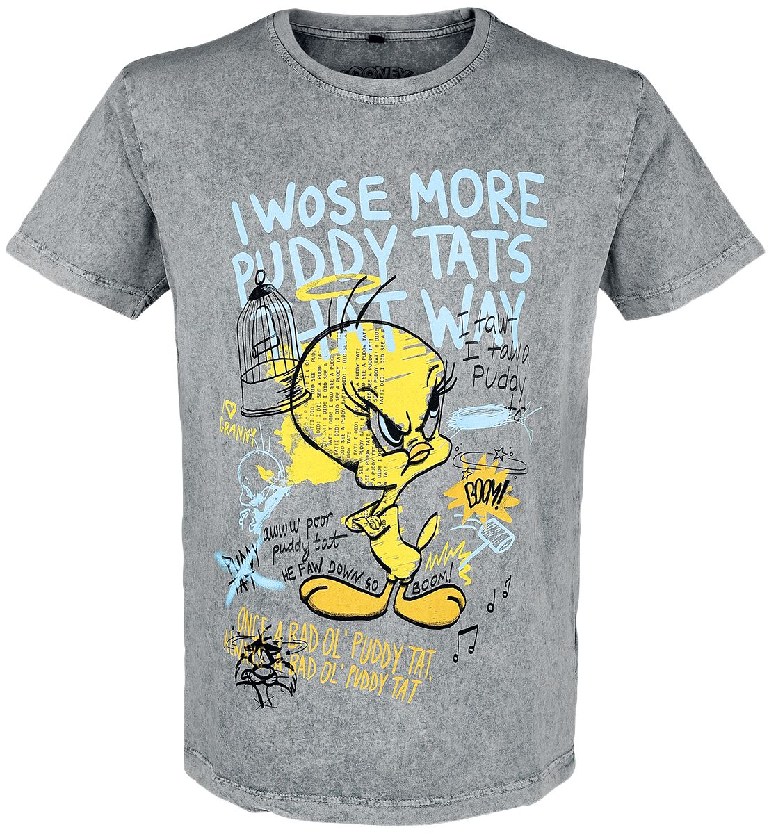 Looney Tunes Tweety - Grunch T-Shirt multicolour