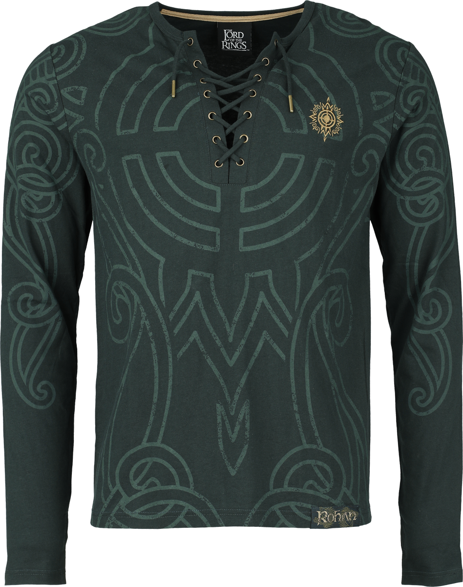 The Lord Of The Rings  Long-sleeve Shirt - Rohirrim - for Men - green