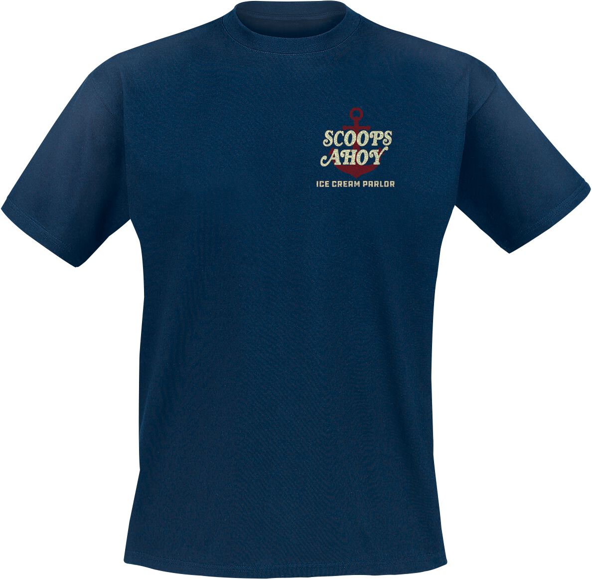 Stranger Things Scoops Ahoy T-Shirt navy