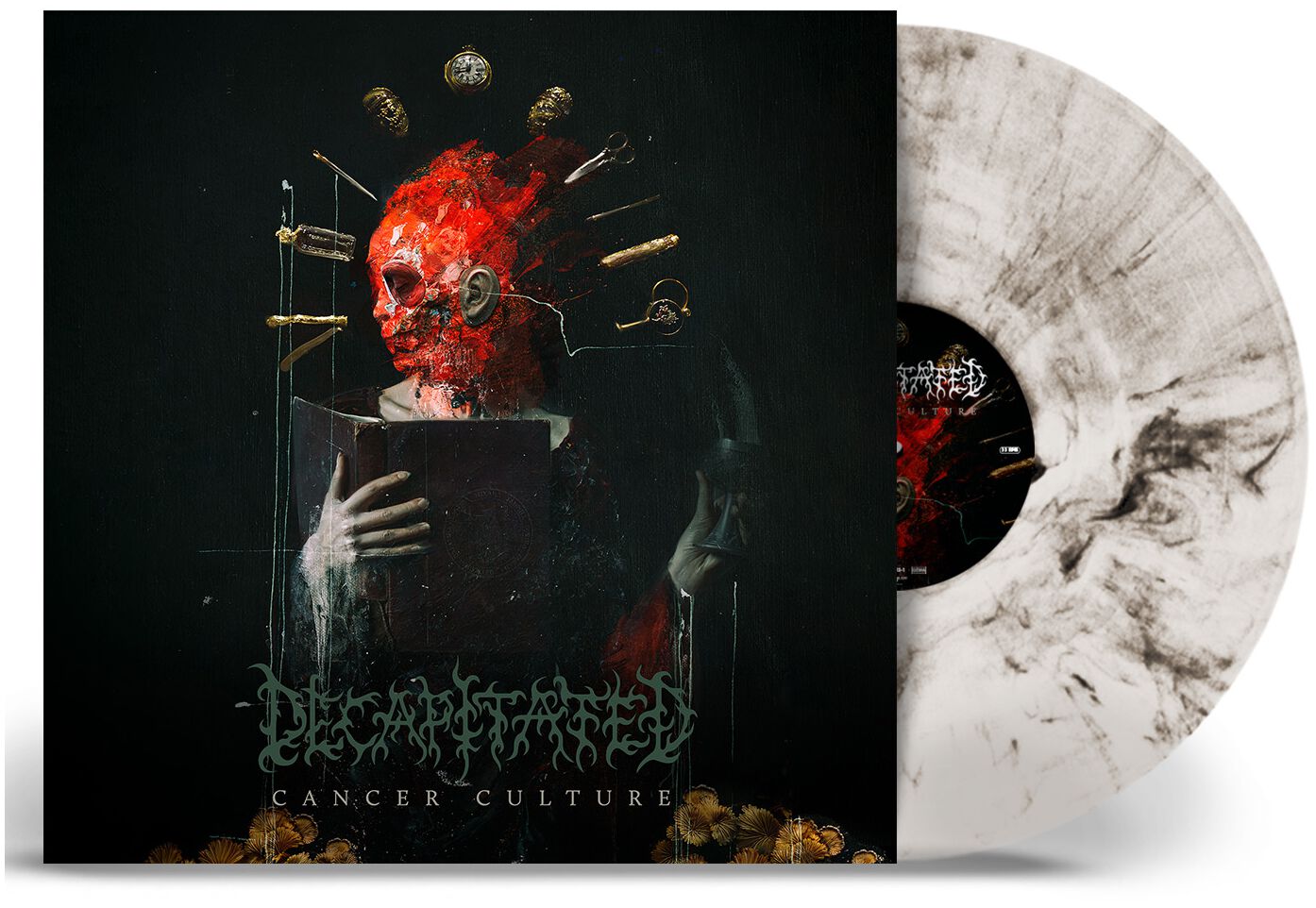 Decapitated Cancer culture LP marbled