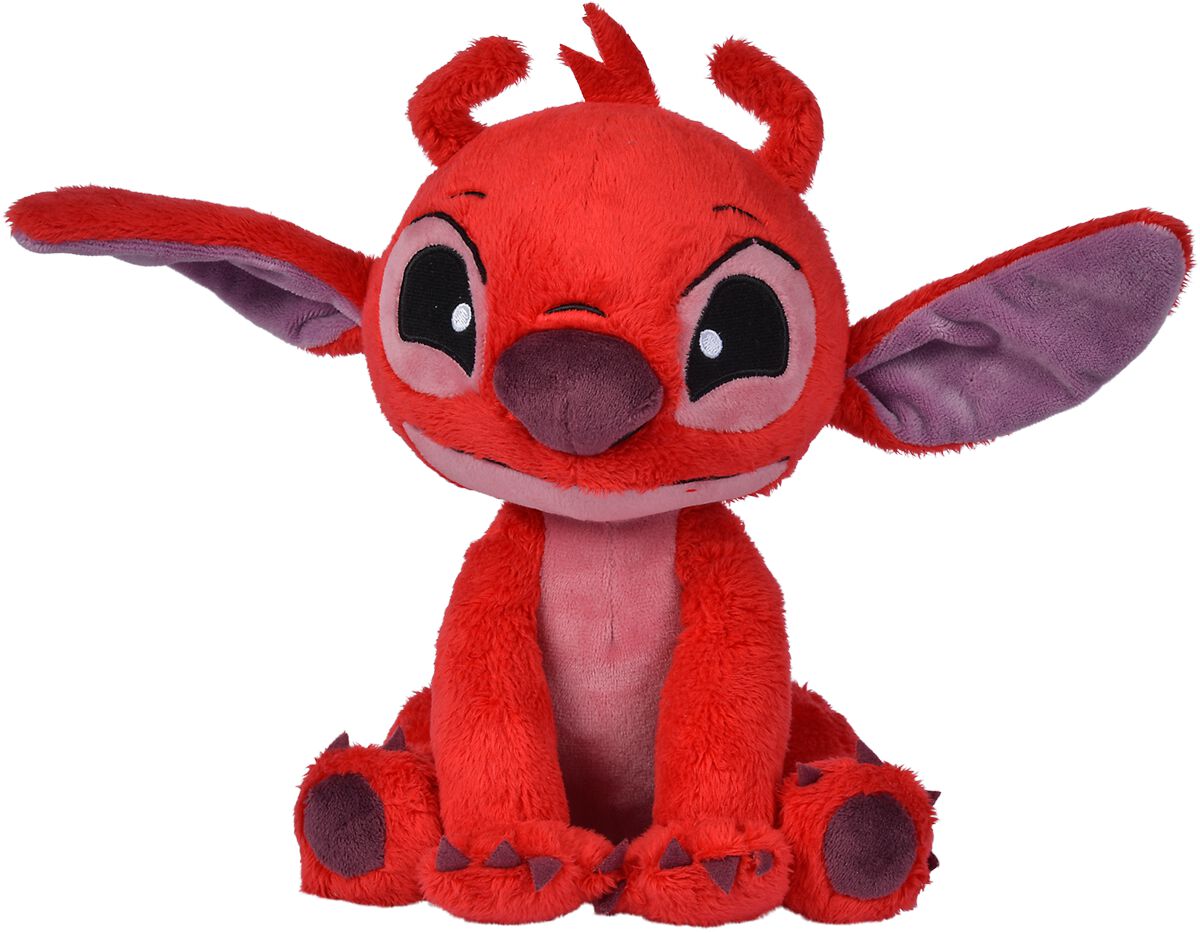 Figurine en peluche Disney de Lilo & Stitch - Leroy - pour Unisexe - rouge