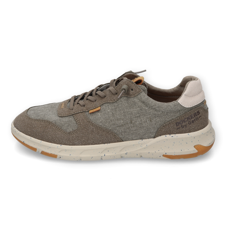 Thumbnail - Dockers by Gerli Canvas Split Sneaker Khaki Sneaker grün grau in EU44