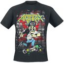 Skater Guy Grunge, Anthrax, T-Shirt