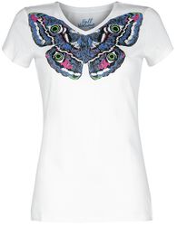 T-Shirt mit Schmetterlingsprint